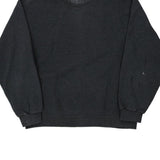Blank Fruit Of The Loom Sweatshirt - Large Grey Cotton Blend