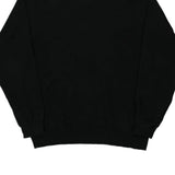 Blank Athletic Works Sweatshirt - Large Black Cotton Blend