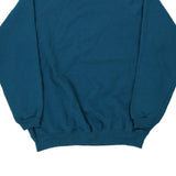Blank Hanes Sweatshirt - XL Blue Cotton Blend