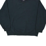 Blank Fruit Of The Loom Sweatshirt - Large Grey Cotton Blend