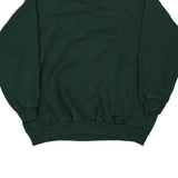 Blank Hanes Sweatshirt - XL Green Cotton Blend