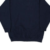 Blank Bvd Sweatshirt - XL Navy Cotton Blend