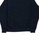 Blank Unbranded Sweatshirt - Large Navy Cotton Blend