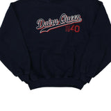 Dairy Queen Jerzees Sweatshirt - XL Navy Cotton Blend