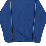 Age 11-12 Champion Track Jacket - Large Blue Polyester