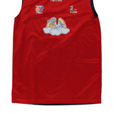 Basket Nella Valle Macron Reversible Jersey - Small Red Polyester