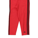 Capri Adidas Leggings - Small Pink Polyester