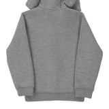 Age 7-8 Champion Hoodie - Small Grey Cotton Blend