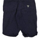 Age 12 Guess Denim Shorts - Medium Navy Cotton