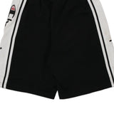 Age 11-12 Champion Spellout Sport Shorts - Large Black Polyester