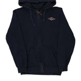 Age 10 Bear Graphic Hoodie - Medium Navy Cotton