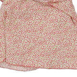 Age 8-10 Kids Company Floral Wrap Skirt - Large Pink Cotton