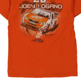 Age 10-12 Joey Logano #20 Chase Authentics Nascar T-Shirt - Medium Orange Cotton