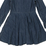 Age 10 Calvin Klein Denim Dress - Medium Blue Cotton