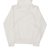 Age 14-16 Champion Spellout Hoodie - XL White Cotton