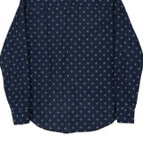 Denizen Levis Patterned Shirt - Medium Blue Cotton