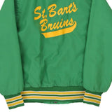 Age 11-12 St. Bart's Bruins West Wind Baseball Jacket - Medium Green Polyester Blend