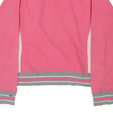 Age 12-13 Champion Hoodie - Large Pink Cotton Blend
