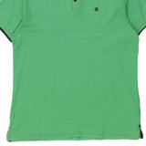 Datch Polo Shirt - XL Green Cotton