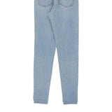 Levis Skinny Jeans - 28W UK 8 Blue Cotton
