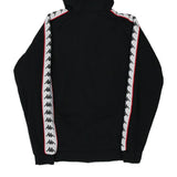 Kappa Hoodie - Small Black Cotton Blend