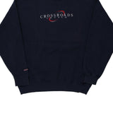 Crossroads Church Jansport Sweatshirt - XL Navy Cotton Blend