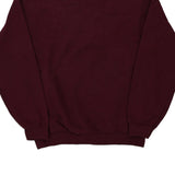 New York Gildan Sweatshirt - Medium Burgundy Cotton Blend