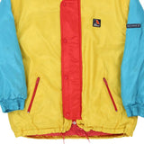 Age 12-13 Ski-Doo Ski Jacket - Large Block Colour Nylon