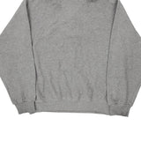 Russell Athletic 1/4 Zip - Medium Grey Cotton Blend