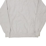 Made in USA Paris Lee Sweatshirt - Large Grey Cotton Blend