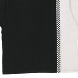 Race Racewear Nascar Polo Shirt - 2XL Black & White Cotton