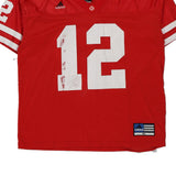 Vintage red Adidas Jersey - mens x-large