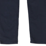 Sandro Ferrone Trousers - 32W UK 12 Navy Cotton