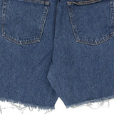 Wrangler Denim Shorts - 33W 7L Blue Cotton