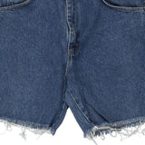 Wrangler Denim Shorts - 33W 7L Blue Cotton