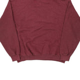 Fruit Of The Loom Sweatshirt - XL Red Cotton Blend