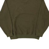 Bold Spirit Sweatshirt - Large Khaki Cotton Blend