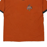 Myrtle Beach Harley Davidson Graphic T-Shirt - 2XL Orange Cotton