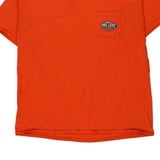 Tennessee Harley Davidson Graphic T-Shirt - 2XL Orange Cotton