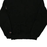 Champion Sweatshirt - Medium Black Cotton Blend