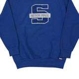 Seton Hall Crable College Sweatshirt - XL Blue Cotton Blend
