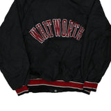 Made in USA WithWorth Russell Athletic Varsity Jacket - XL Black Nylon Blend