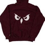 Timberlane Basketball Russell Athletic Hoodie - Large Burgundy Cotton Blend