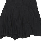 Cavalli Class Midi Skirt - 28W UK 8 Black Viscose