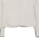 Iceberg Blazer - XS White Cotton