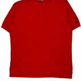Levis Polo Shirt - Large Red Cotton