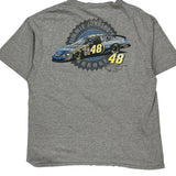 Jimmie Johnson Chase Authentics Nascar T-Shirt - XL Grey Cotton
