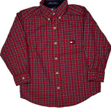 Age 4 Tommy Hilfiger Shirt - 2XS Multicoloured Cotton