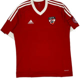 Gps Adidas Football Shirt - Medium Red Polyester