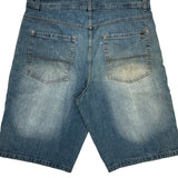 Hawk Denim Shorts - 42W 12L Blue Cotton
